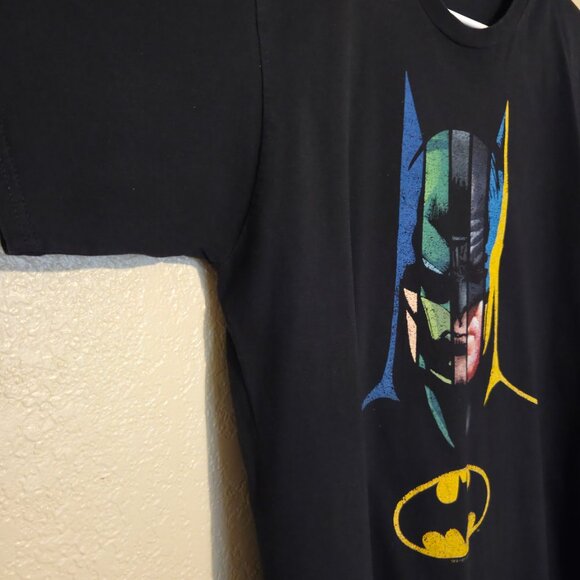 Batman 80 Years Many Faces Black Men's XL Shirt - Picture 2 of 7